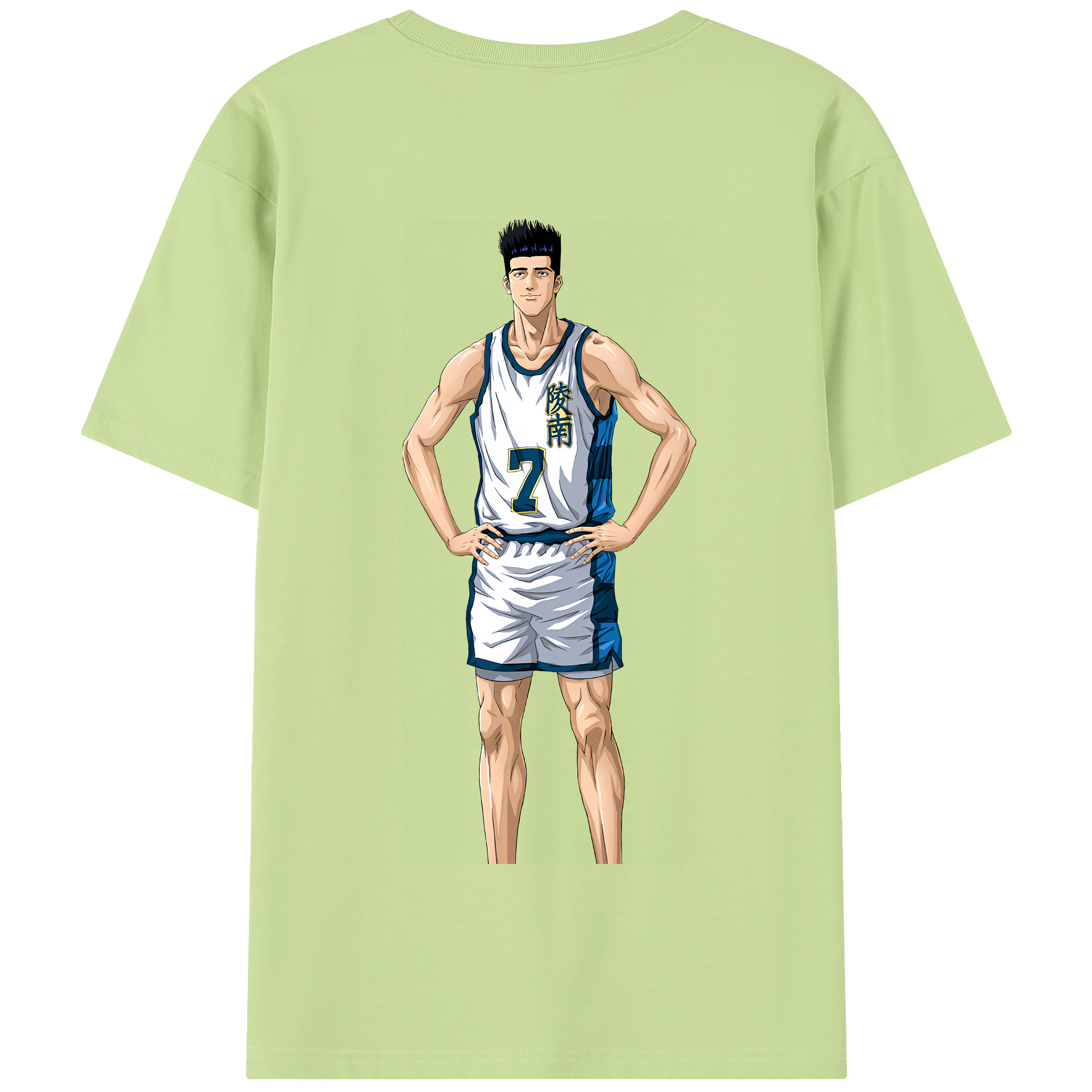（画像用） SLAM DUNK／スラムダンク 綿100％半袖Tシャツ（背面プリント）